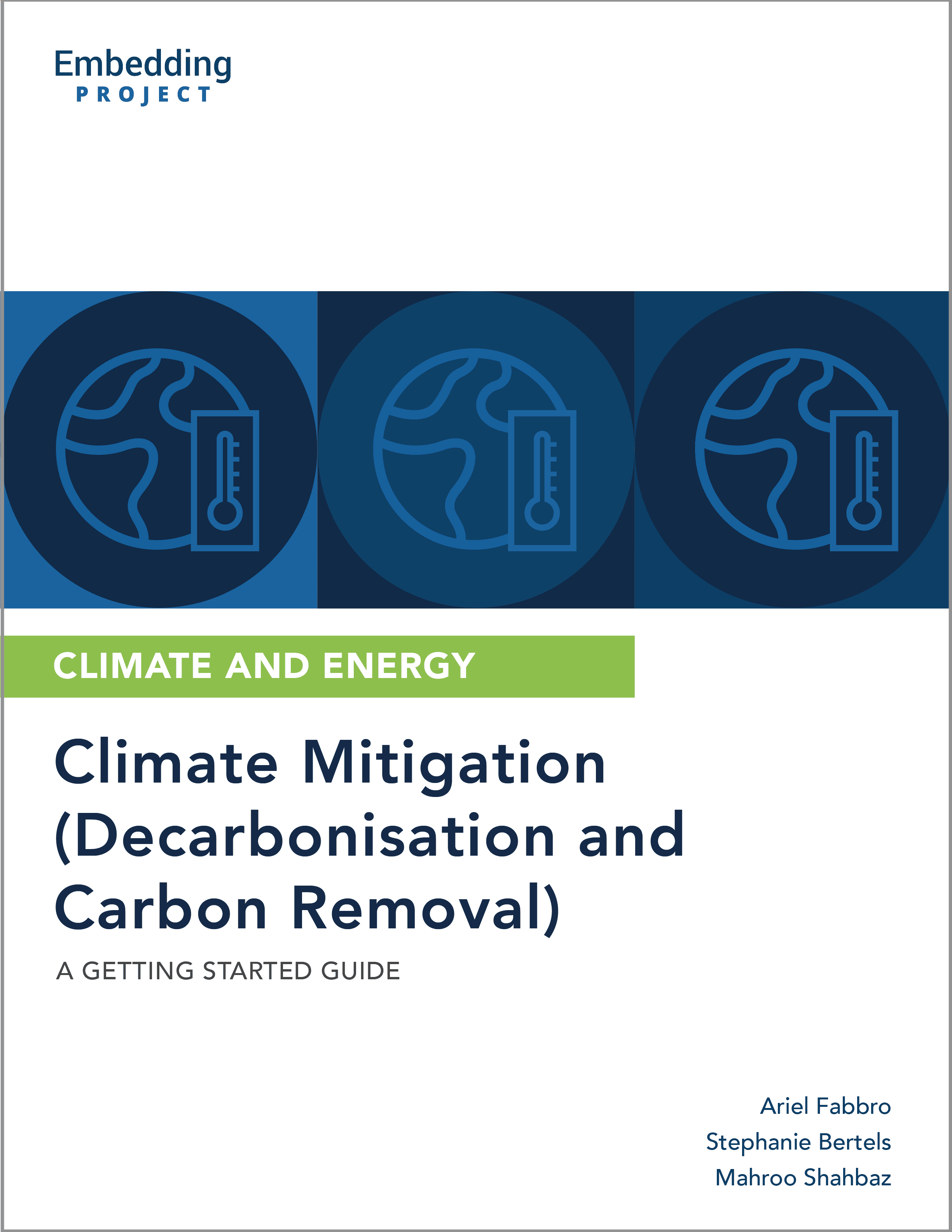 Climate Mitigation Cover