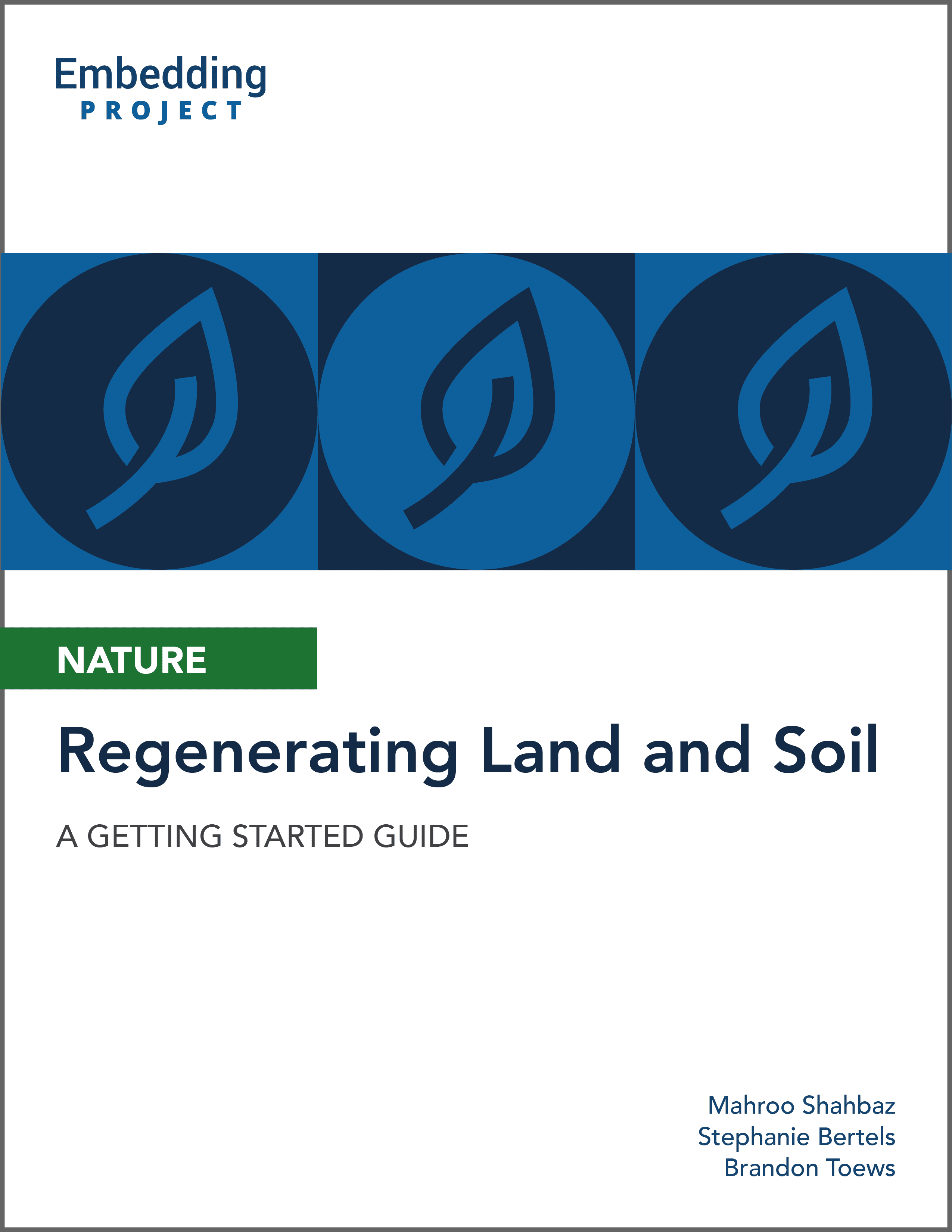 Regenerating Land and Soil cover