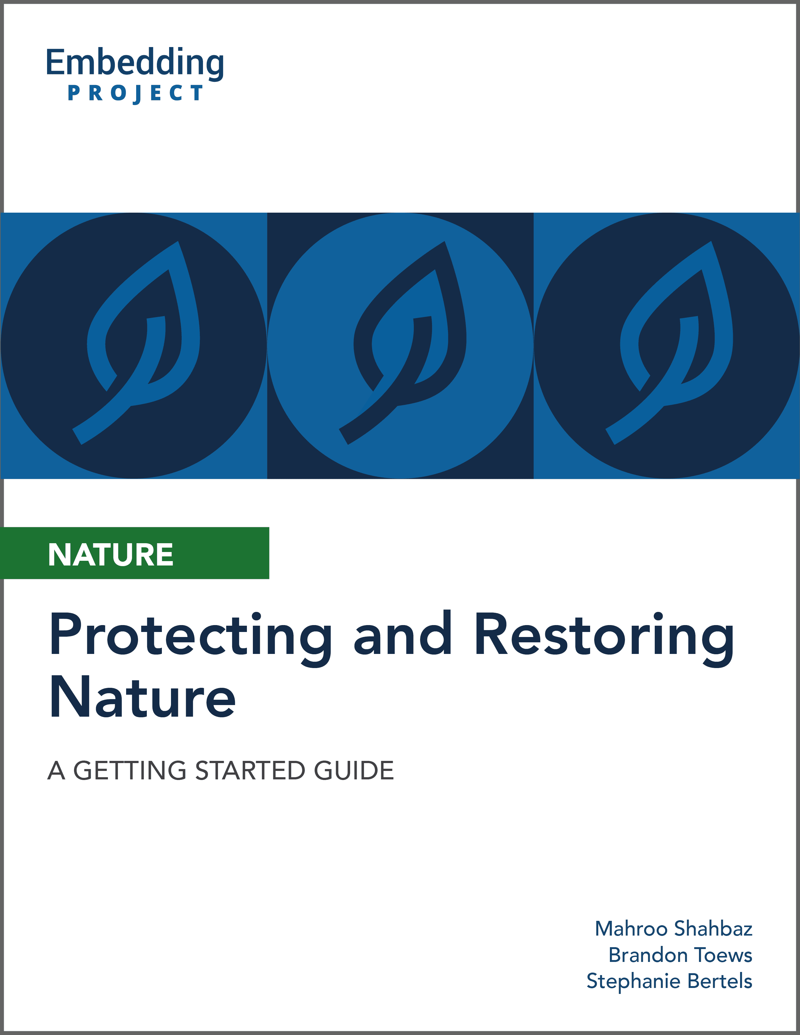 Protecting and Restoring Nature cover