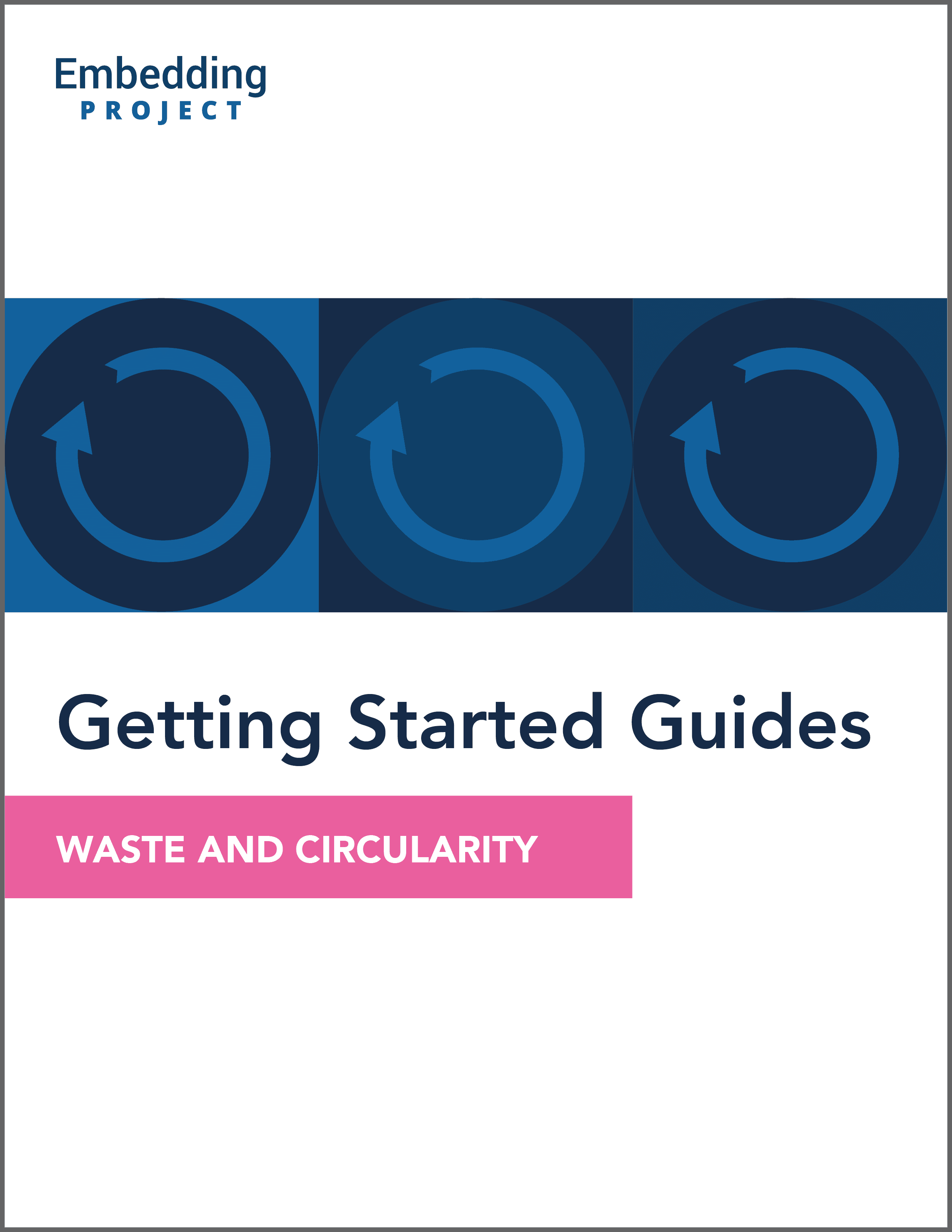 Waste and circularity guide series cover