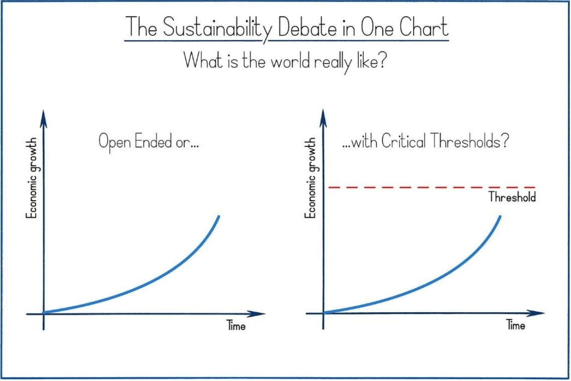 sustainability debate chart