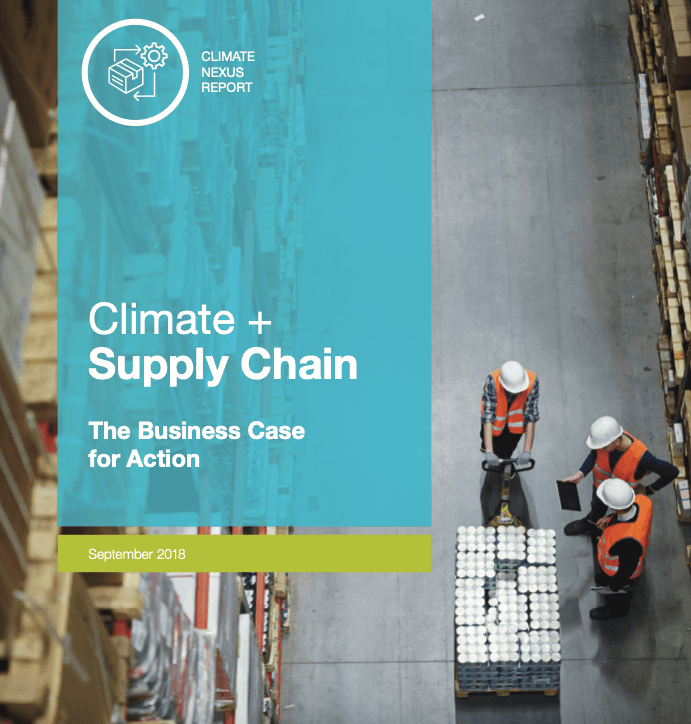 Climatex Case Study Climate Nexus Report: Climate + Supply Chain, the Business Case for ...