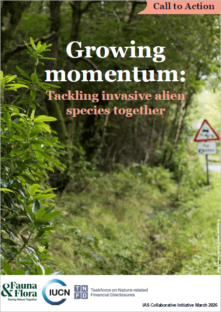 Growing momentum: Tackling invasive alien species together cover