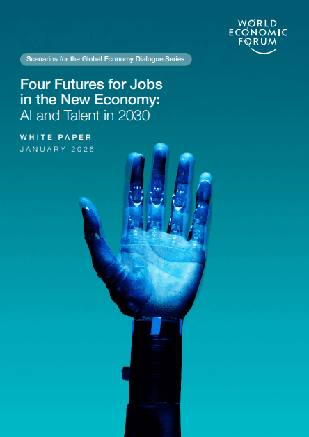 Four Futures for Jobs in the New Economy: AI and Talent in 2030 cover