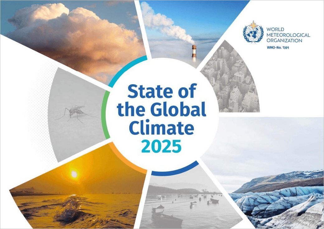 State of the Global Climate 2025 cover