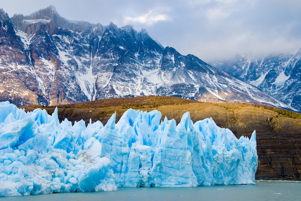 Glacier & mountains